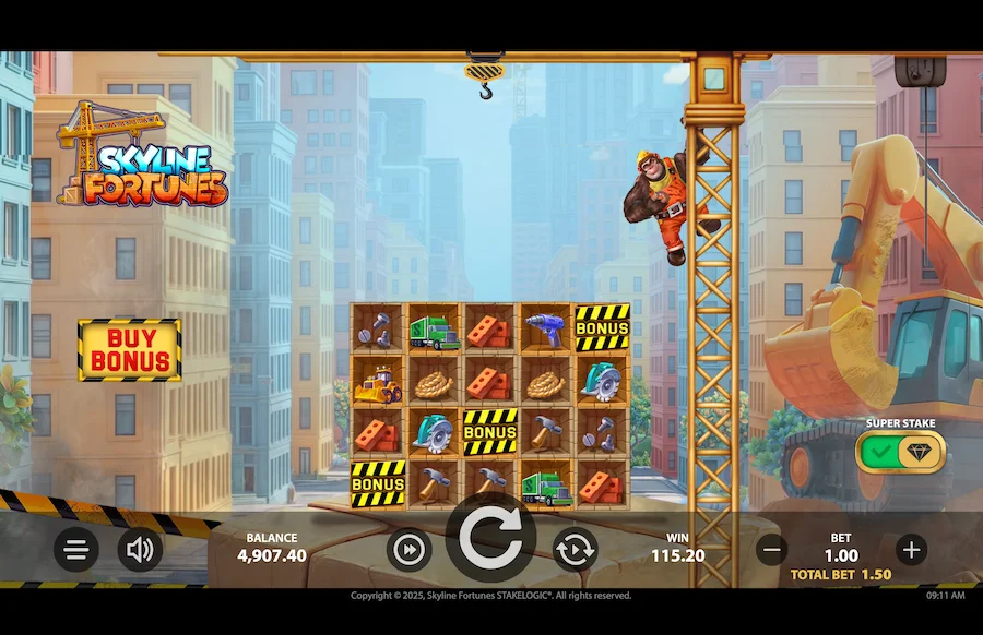 Skyline Fortunes Slot Stakelogic