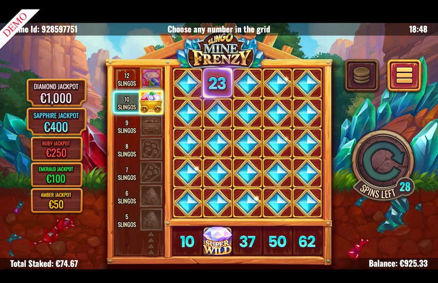 Slingo Mine Frenzy Slot Slingo Originals