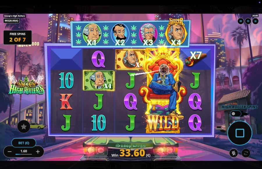 Korps Permainan Slot Snoops High Rollers