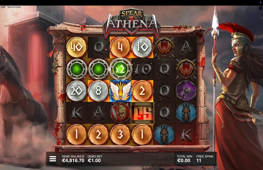 Spear Of Athena Slot Hacksaw Gaming