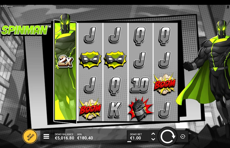 Spinman Slot Hacksaw Gaming