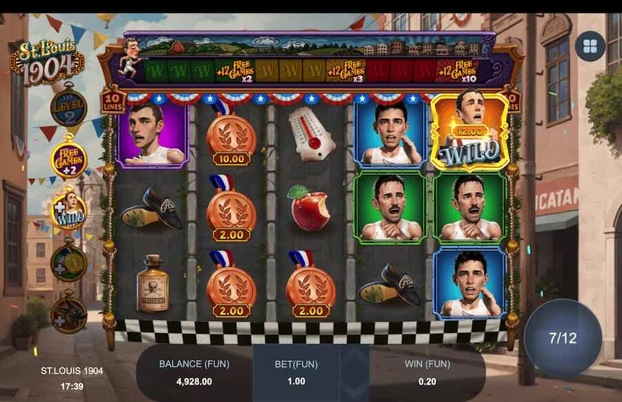 St. Louis 1904 Slot Free Spins Feature