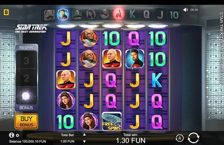 Star The Next Generation Slot BGaming