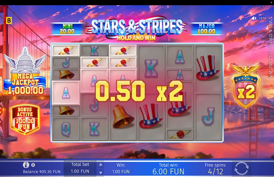 Stars And Stripes Gameplay