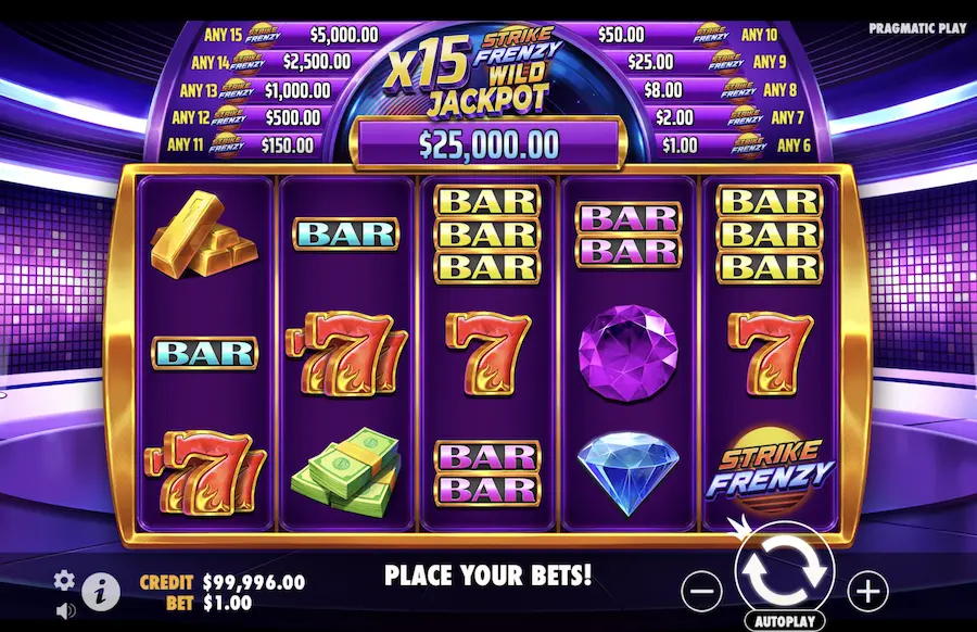 Strike Frenzy Slot