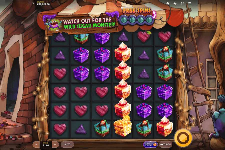 Sugar Monsters Slot Base Game