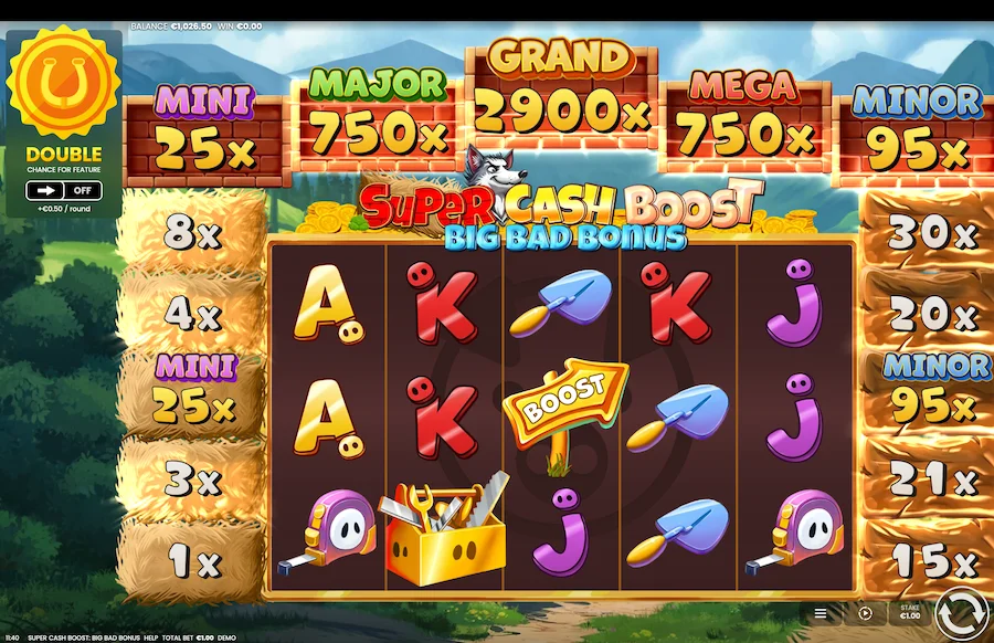 Super Cash Boost Big Bad Bonus Slot Octoplay