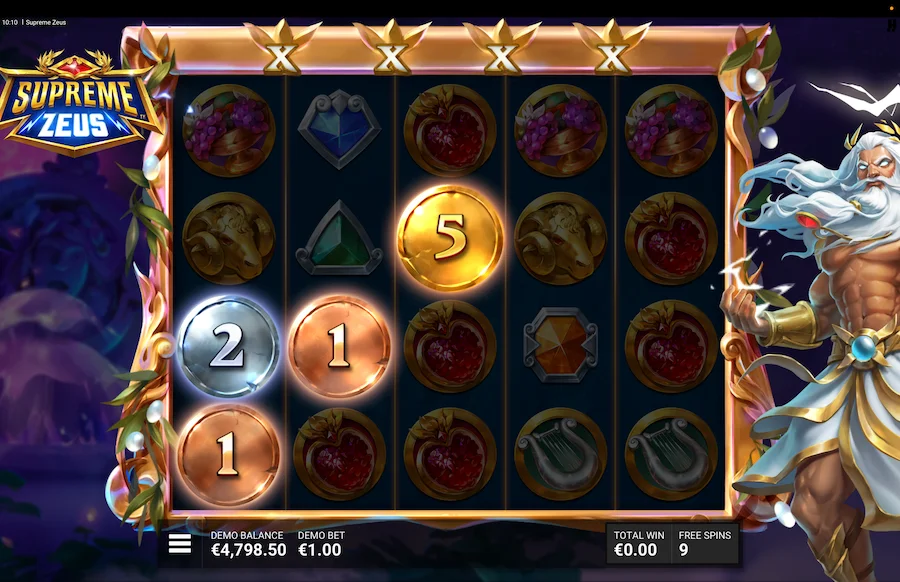 Supreme Zeus Gameplay