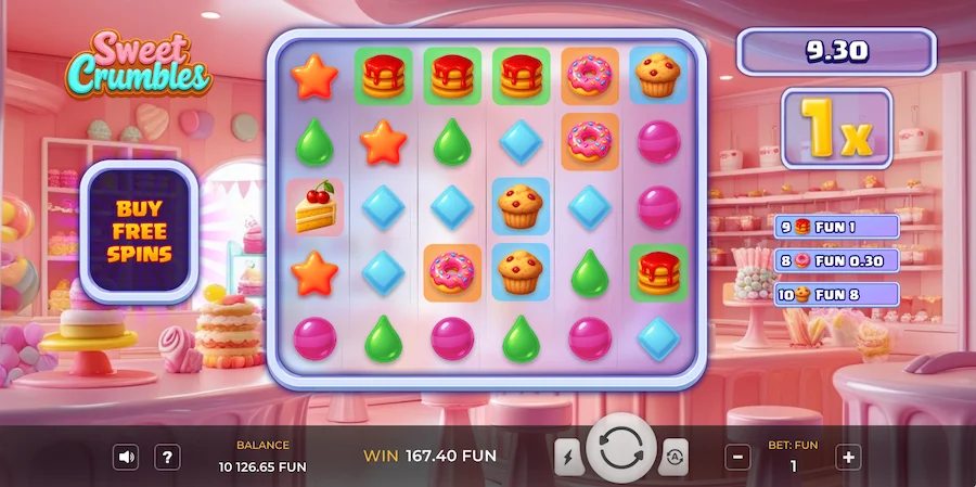 Sweet Crumbles Slot Dreamplay