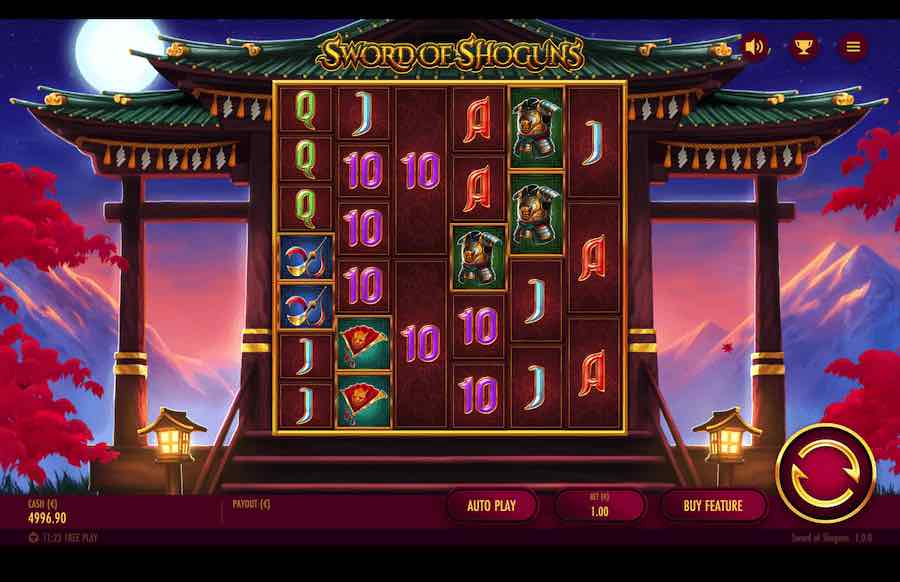 Permainan Basis Slot Sword Of Shoguns 