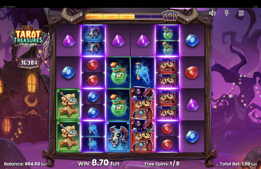 Tarot Treasures Slot Push Gaming