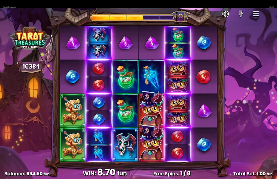 Tarot Treasures Slot Push Gaming