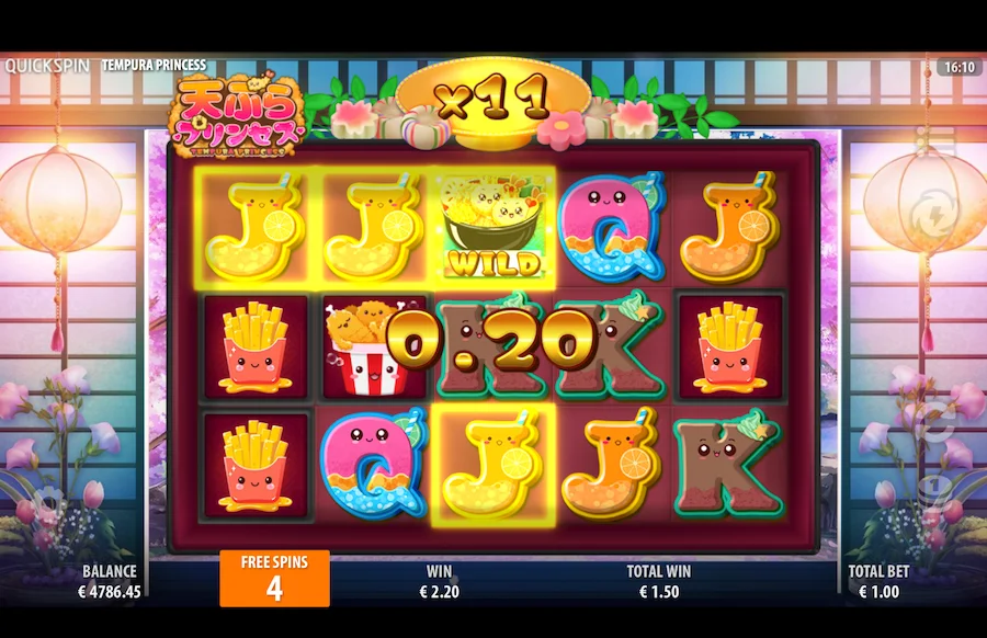 Tempura Princess Slot Quickspin