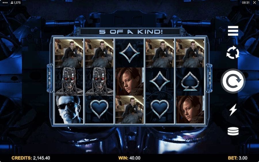 Terminator 2 Microgaming