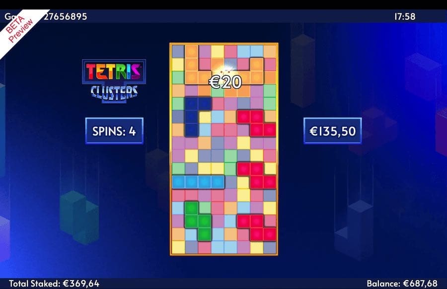 Tetris Slingo Free Spins Feature