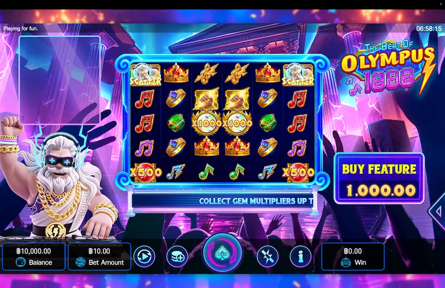 Slot Beat Of Olympus 1000 Askmeslot