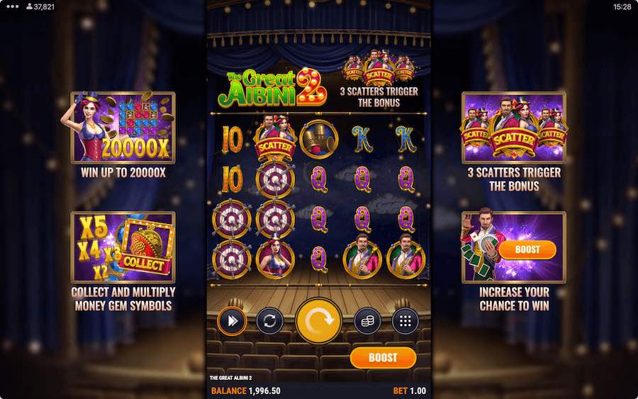 Play With 5 Reels, 40 Paylines, And Win Up To 20,000x Your Bet On Foxium's The Great Albini 2 Online Slot