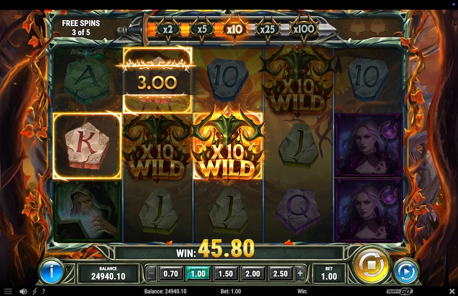 The Green Knight Oat Of Thorns Slot Play'n GO