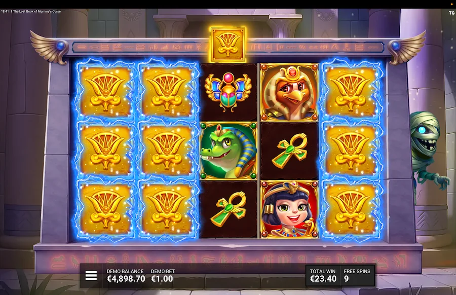 The Lost Book Of Mummys Curse Gameplay