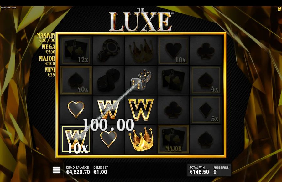 The Luxe Slot Hacksaw Gaming