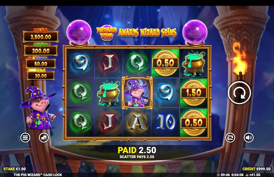 The Pig Wizard Cash Lock Slot Blueprint Gaming