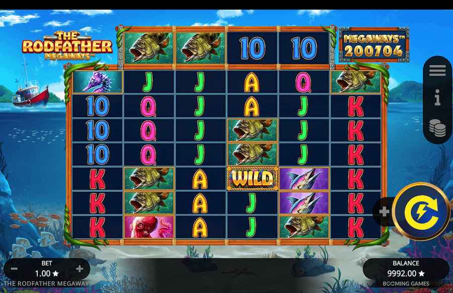 The Rodfather Megaways Is A Fishing Themed Slot