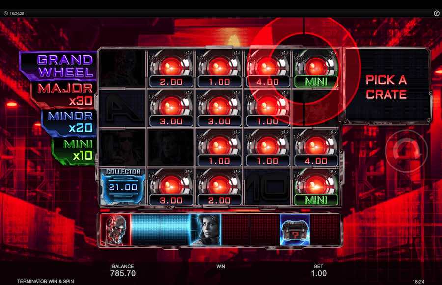 The Terminator Slot Bonus Feature 