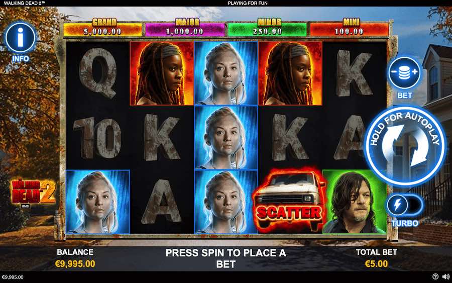 The Walking Dead 2 Playtech
