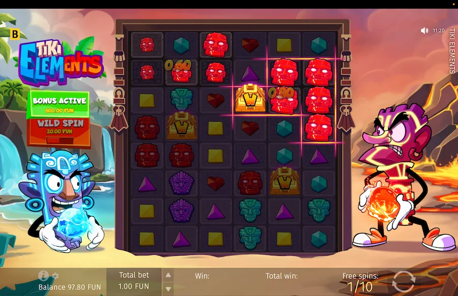 Tiki Elements Gameplay