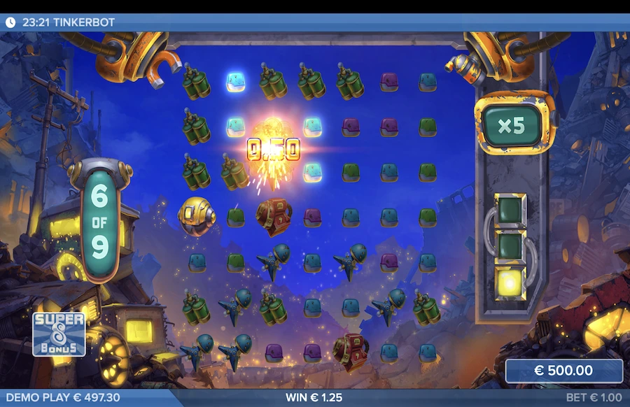 Tinkerbot slot Elk Studios