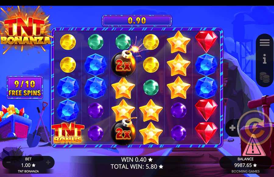 Tnt Bonanza Slot Free Spins Feature