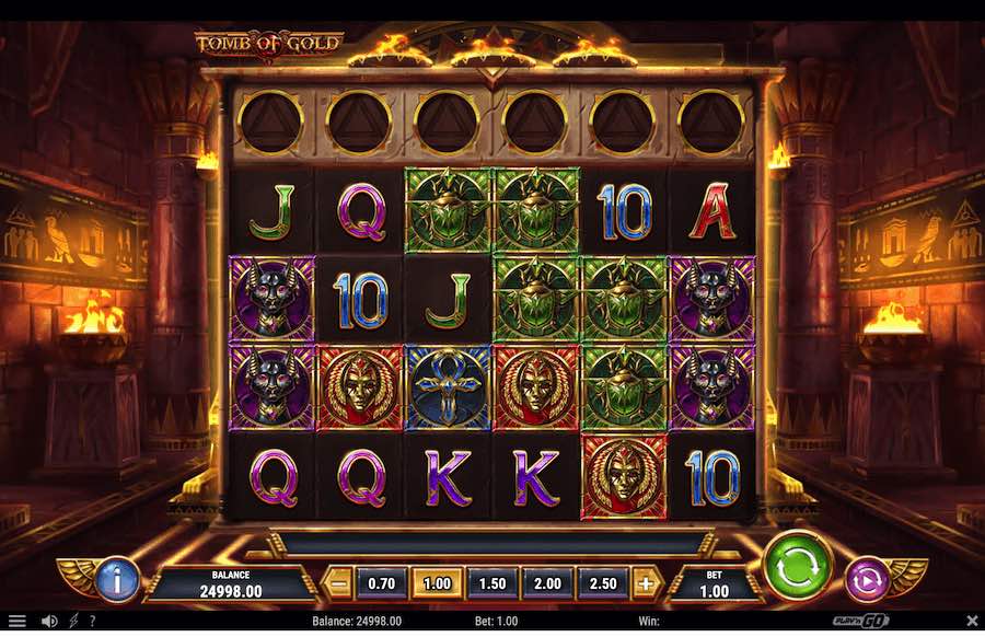 Tomb Of Gold Slot Base Game