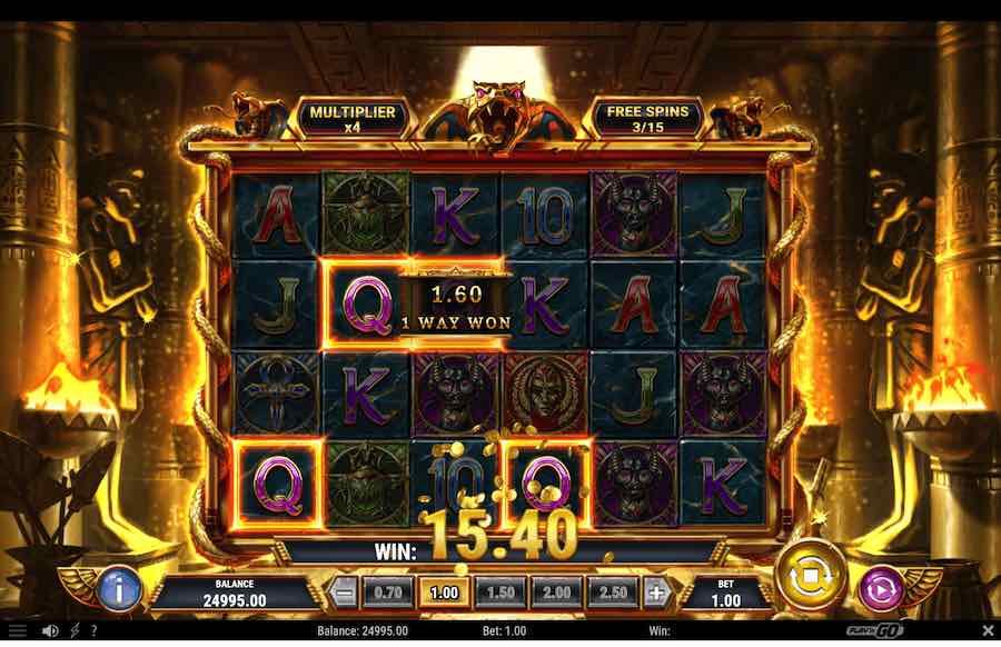 Tomb Of Gold Slot Free Spins Feature 