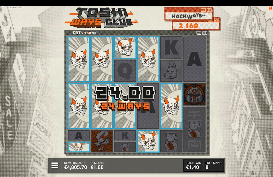 Toshi Ways Club Slot Hacksaw Gaming