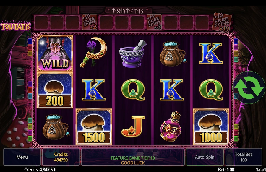 Toutatis Slot Swintt