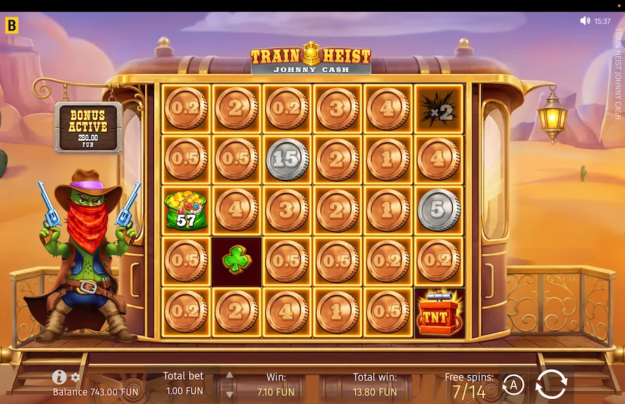 Train Heist Johnny Cash Gameplay