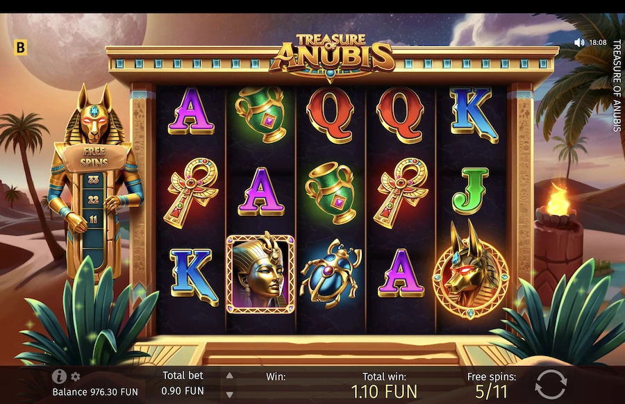 Treasure Of Anubis Slot BGaming