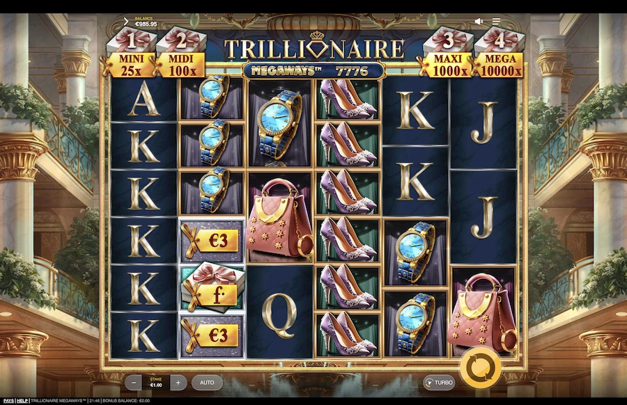 Trillionaire Megaways Slot Red Tiger Gaming