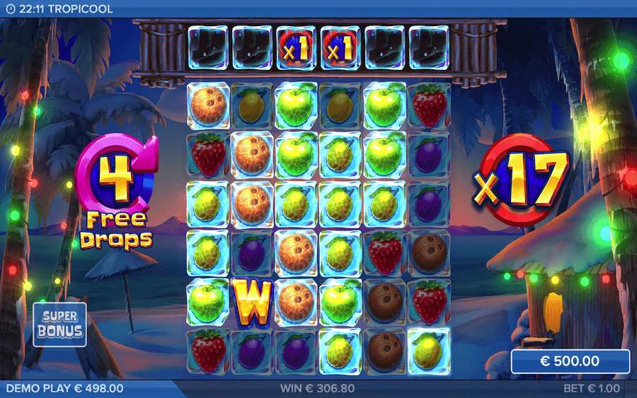 Land Just 3 Scatter Symbols In View On Tropicool Video Slot And The Free Spins Feature Will Be Triggered