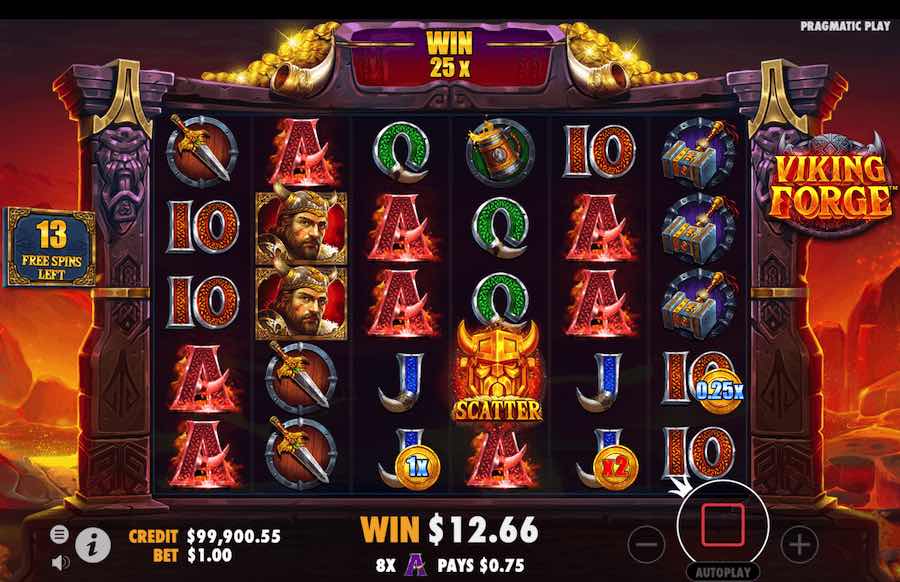 Viking Forge Free Spins Feature