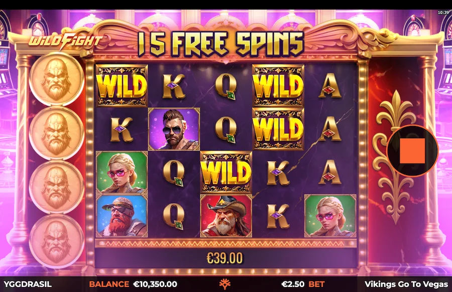 Vikings Go To Vegas Wild Fight Slot Yggdrasil Gaming