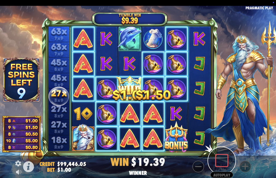 Waves Of Poseidon Slot Pragmatic Play