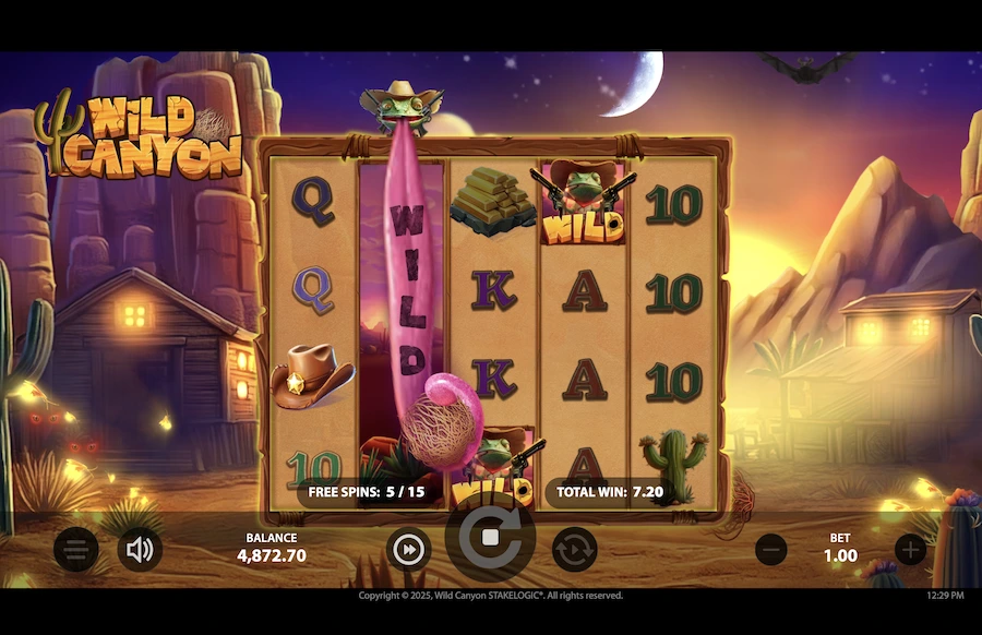 Wild Canyon Slot Stakelogic