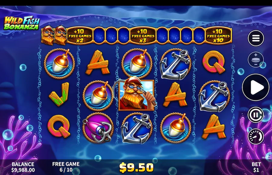 Wild Fish Bonanza Slot Skywind