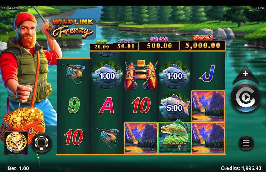 Wild Lin Frenzy Slot Base Game