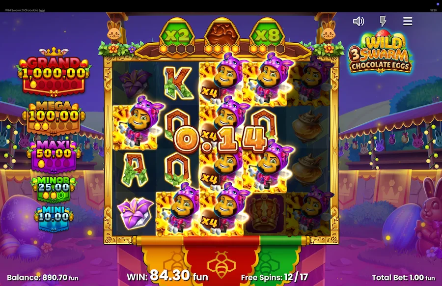 Wild Swarm 3 Schokoladeneier Gameplay