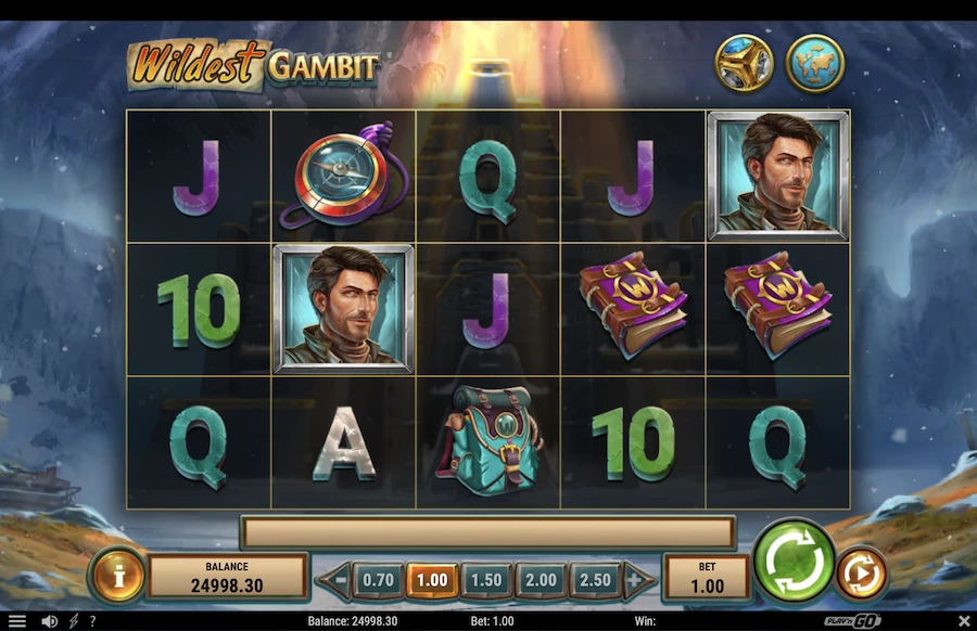 Wildest Gambit slot base game