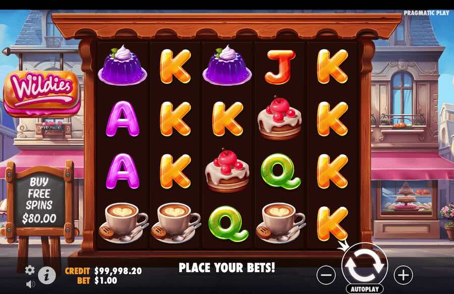 Wildies Slot Base Game