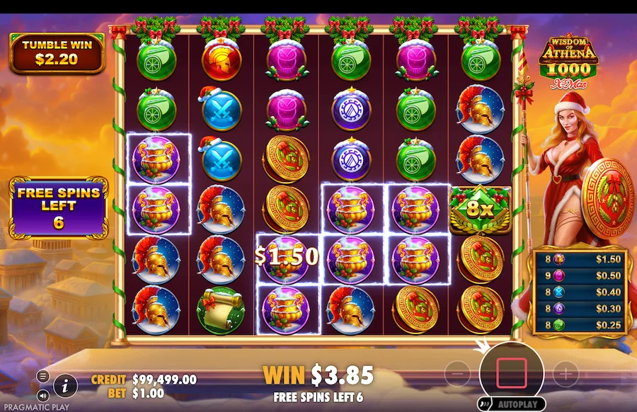 Wisdom Of Athena 1000 Xmas Slot Pragmatic Play