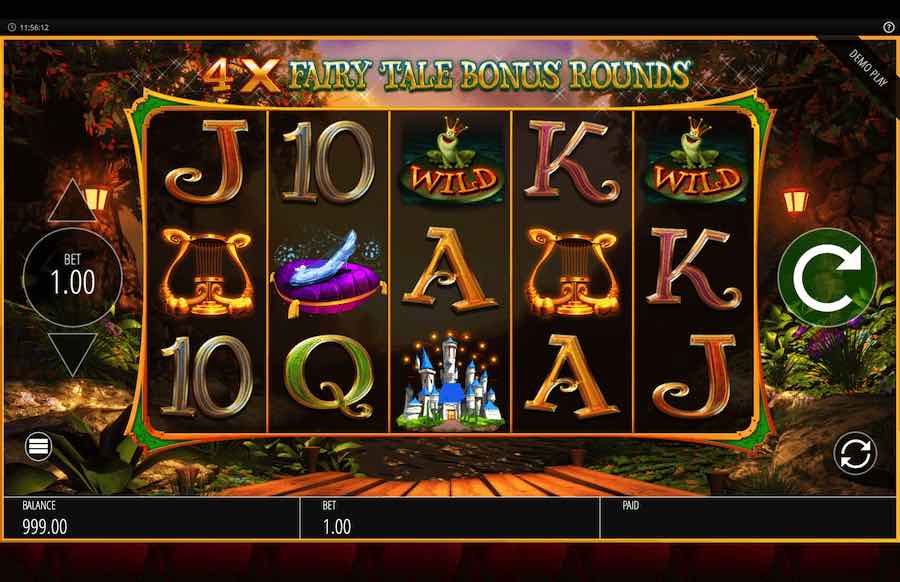 Wish Upon A Jackpot Slot Base Game